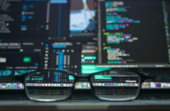 data codes through eyeglasses