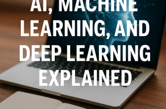 AI, Machine Learning, and Deep Learning Explained